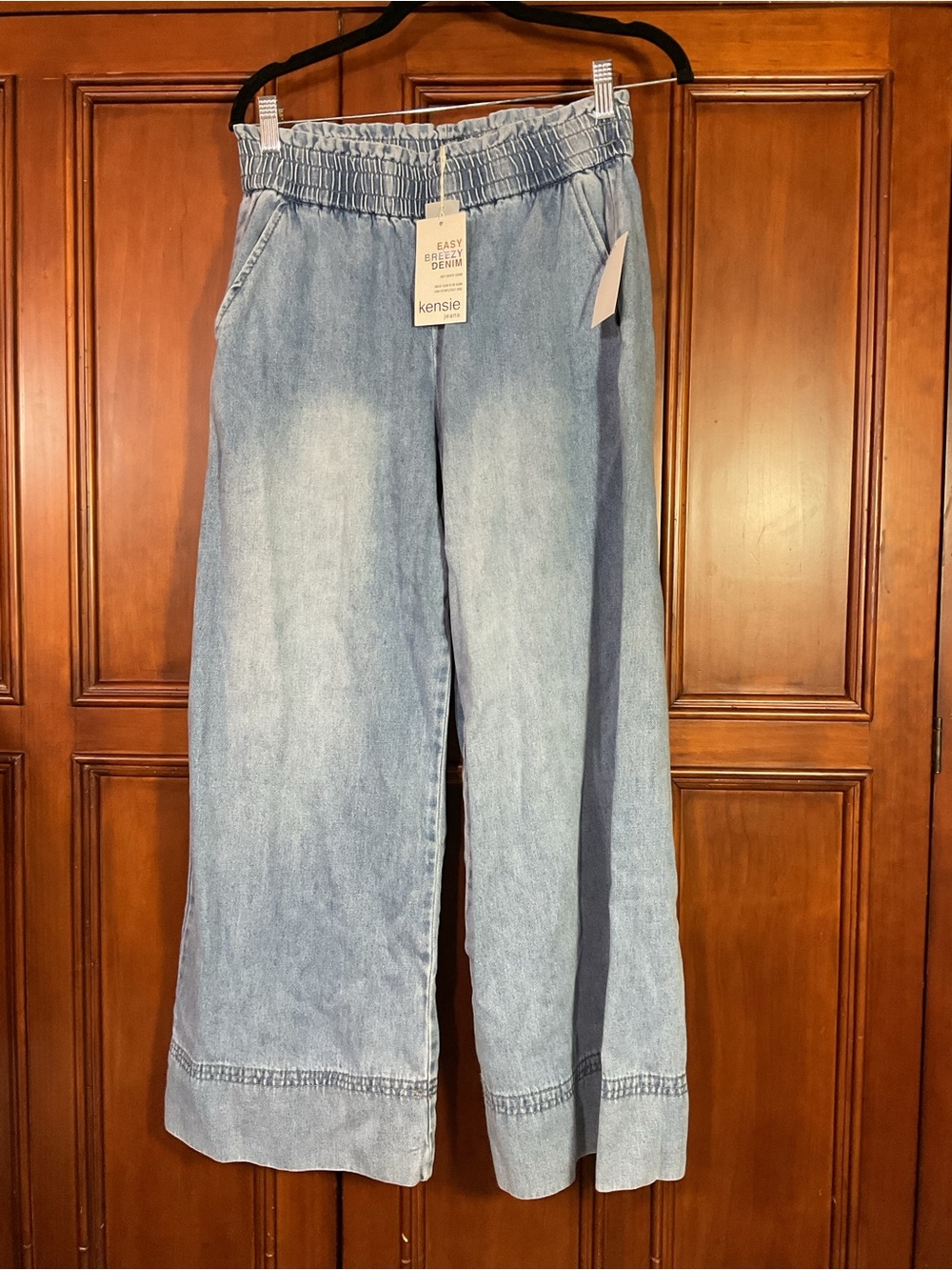Kensie Jeans Easy Breezy Denim Size Small New With Tags MSRP $88 Comfy Classy Ve